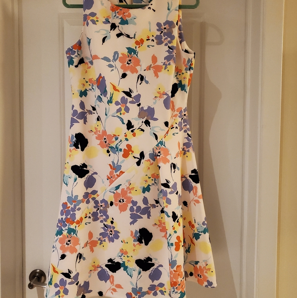 Unique Floral Calvin Klein dress Size 12
